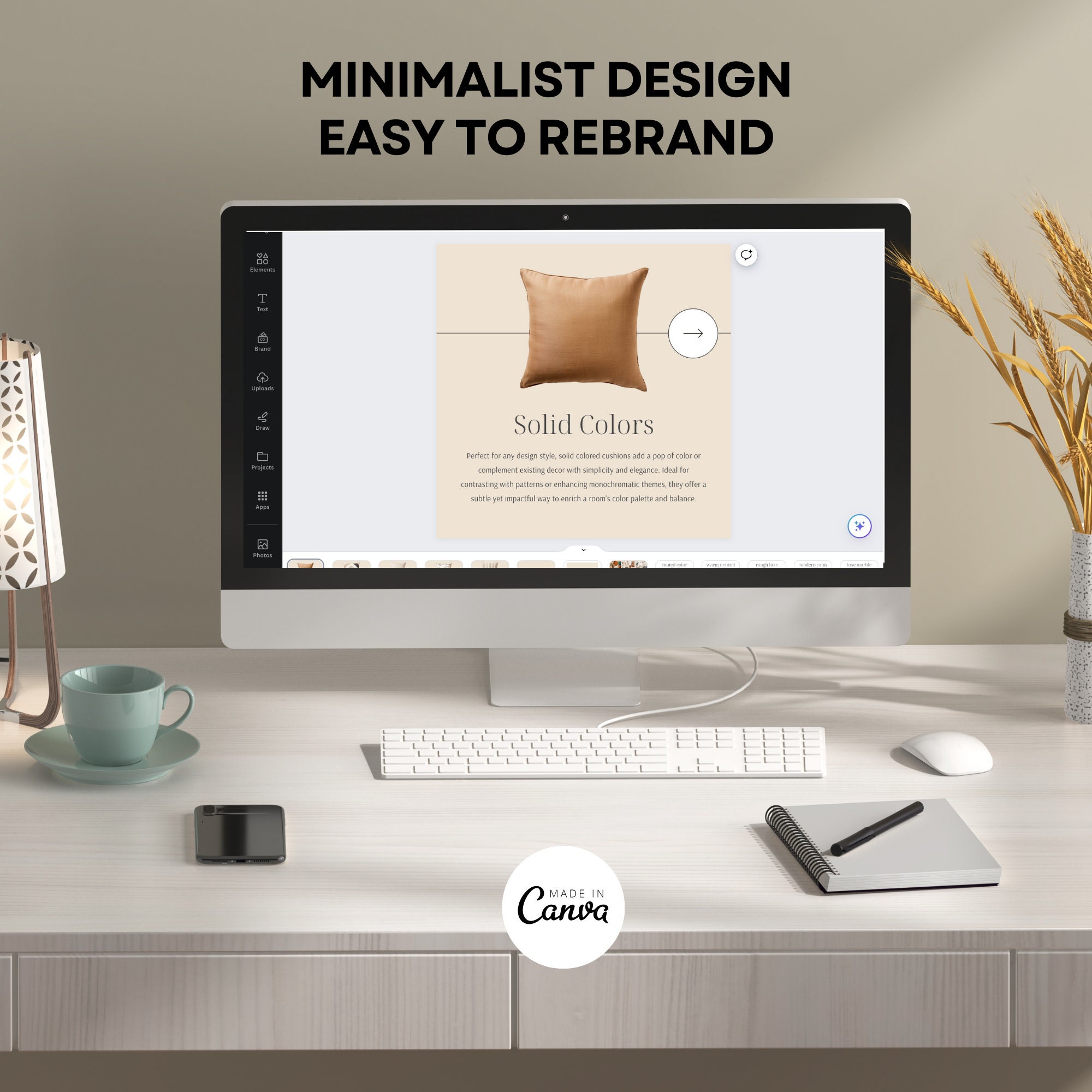 Interior Design Instagram Carousel Posts | Editable Canva Templates ...