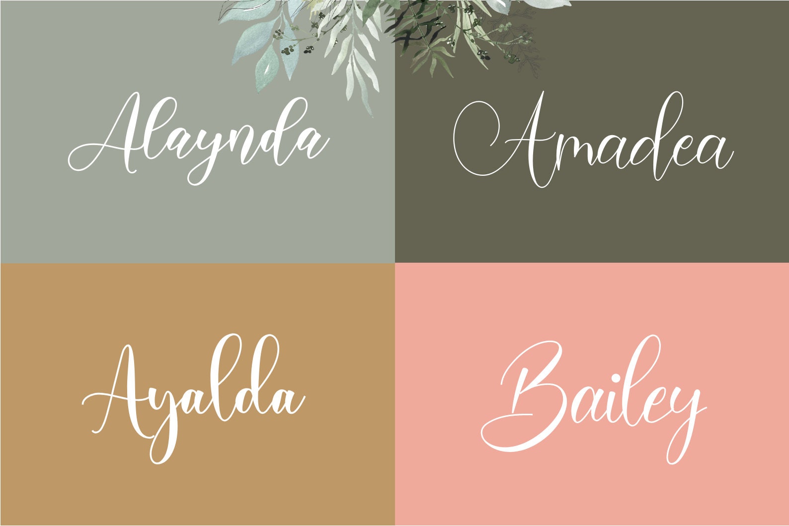 Wedding Script Font Bundle – 20 Elegant Fonts (OTF & TTF) - Etsy