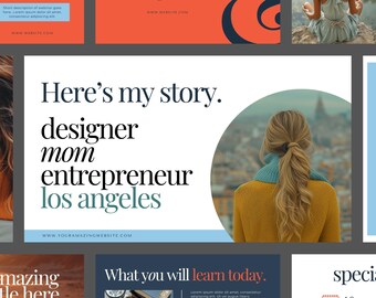 PowerPoint Presentation Canva Template, Editable Modern Slides, Business Pitch Deck, Infographics for Effective Presentations