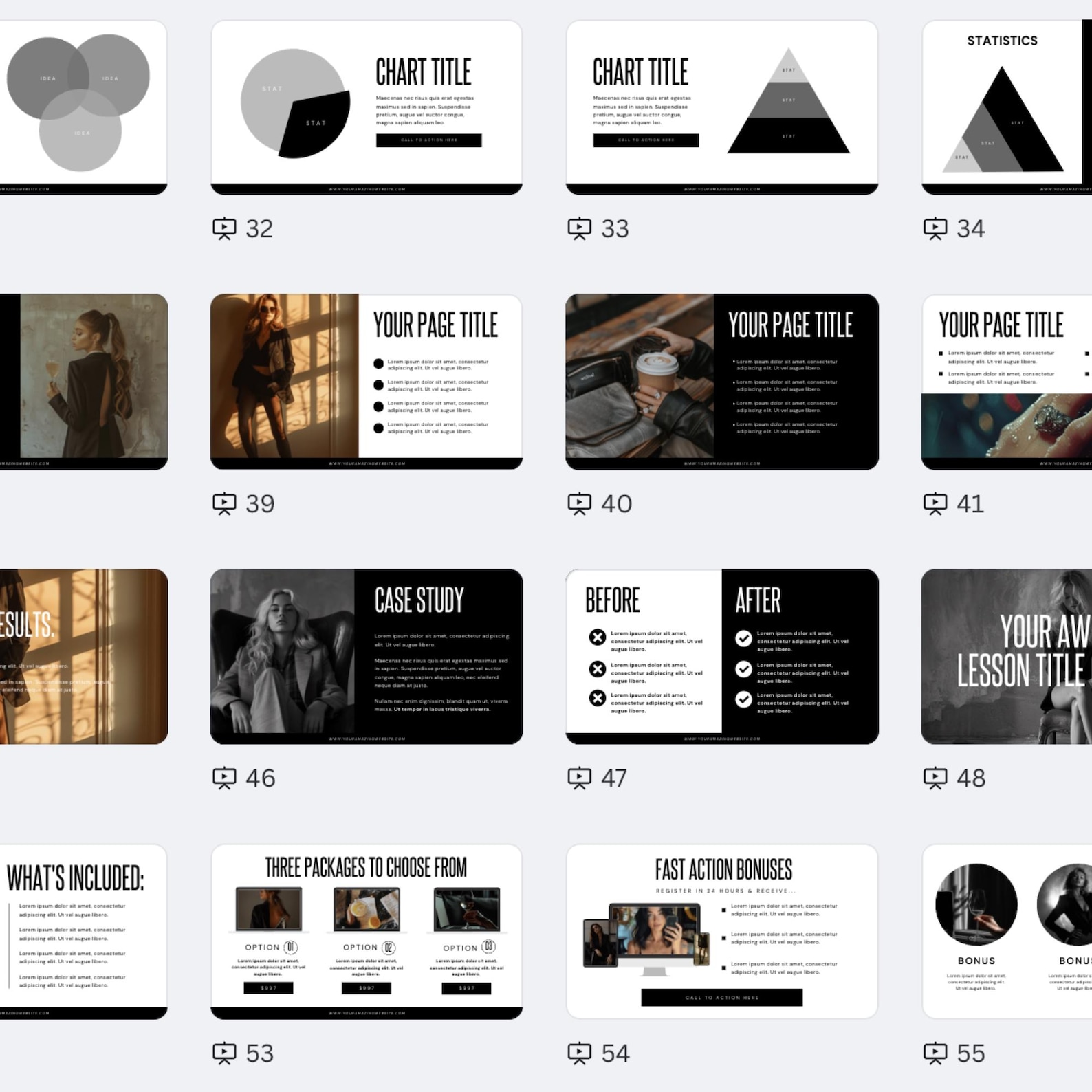 Canva Luxury Presentation Template, Luxury Slide Deck, Modern Slides ...