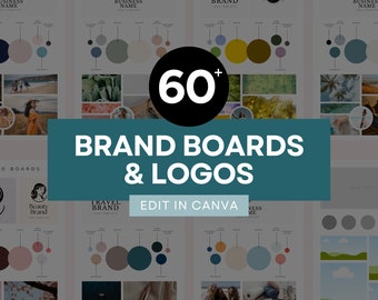 Oltre 60 modelli di logo per branding aziendale fai da te (Canva)