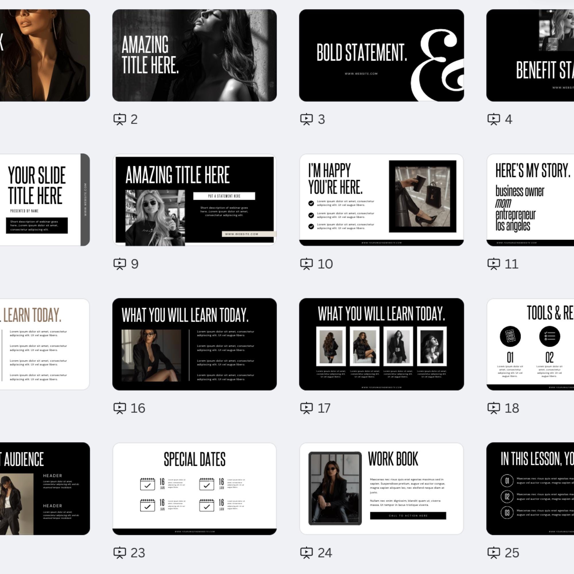 Canva Luxury Presentation Template, Luxury Slide Deck, Modern Slides ...