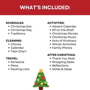 Ultimate Christmas Planner Printable | 80-page Holiday Organizer ...