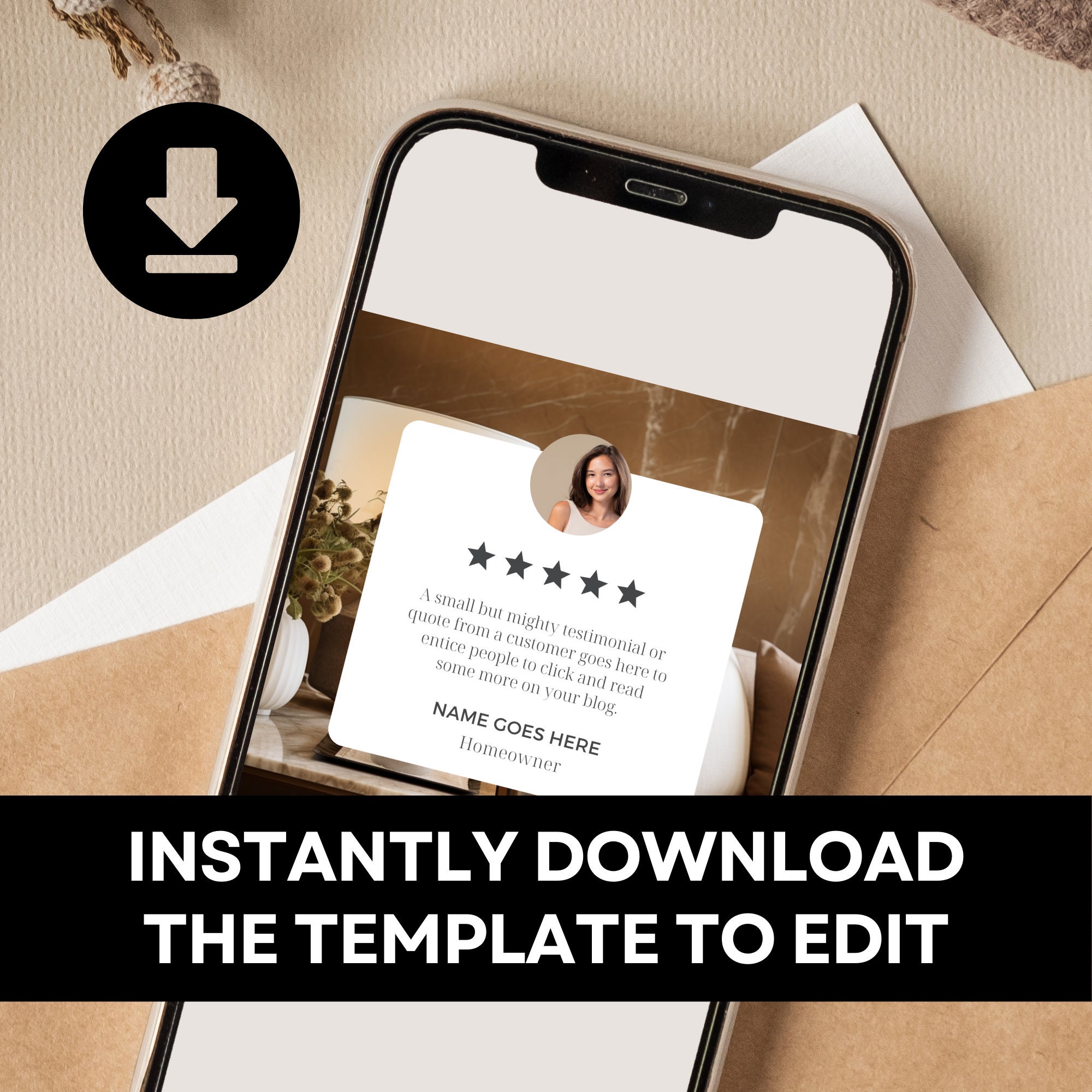 Interior Design Instagram Carousel Posts | Editable Canva Templates ...