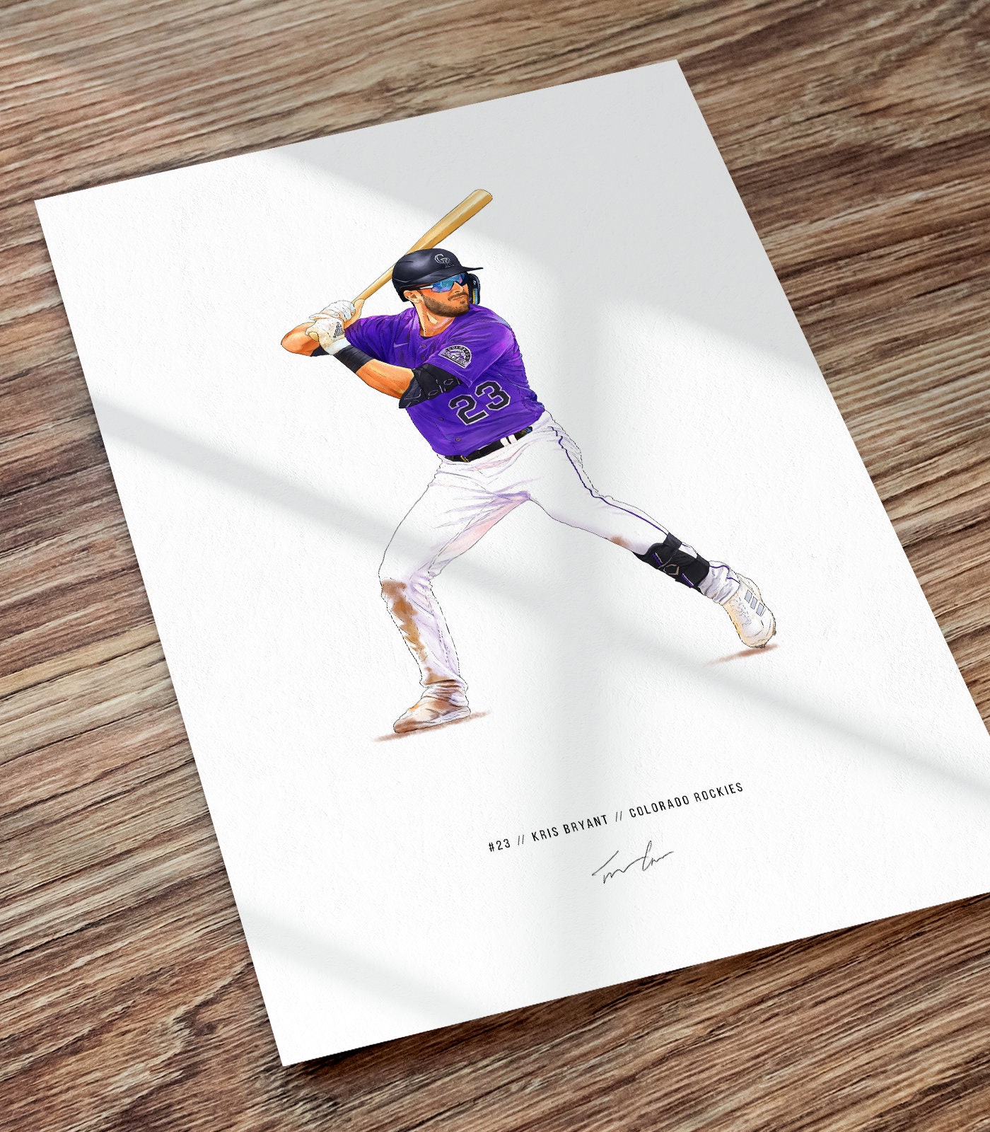 Colorado Rockies: Kris Bryant 2022 Poster - Officially Licensed