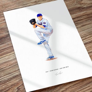 Jacob deGrom Vintage 90s Baseball New York Mets MLB Fan Gift Shirt