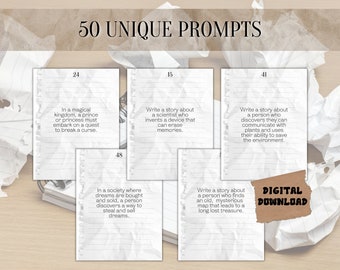 Story Prompts, Writing Prompts, Prompts, Writing Ideas, Writing Inspiration, Journal Prompts, Journaling, Gifts for Writers, Prompt Ideas
