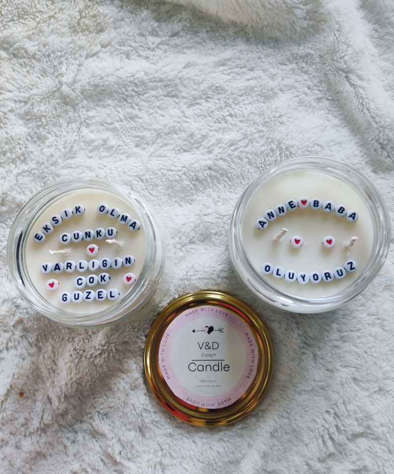 Message Candle, Candles With Personalized Secret Messages, We Hide Your