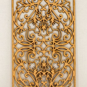 Unfinished Miniature Filigree Wall Panel or Garden Trellis - Custom for Kathleen