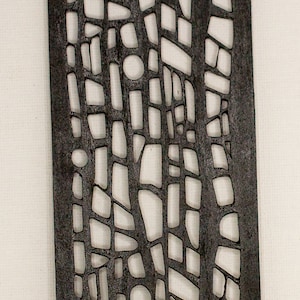 Unfinished Mid Century Modern &#39;Falling Rocks&#39; Room Divider or Screen  - 1 12 Scale