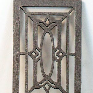 Miniature 'Leaded Glass' Window - Vintage Style E - Two Sizes