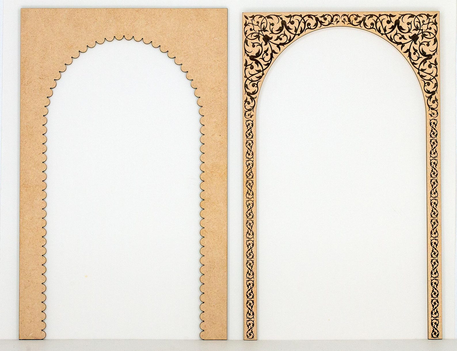 Miniature Filigree Arched Panel Kit - Style B - Available in Two Sizes ...