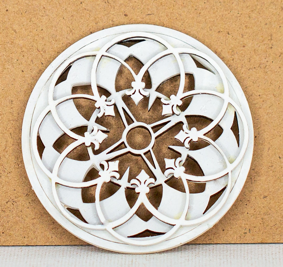 Miniature Gothic Window - MDF Tracery for Dollhouse, Castle - Etsy