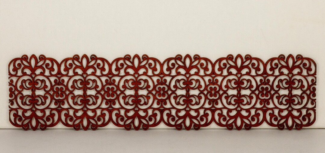 Miniature Filigree Lace Panel - Unfinished - Etsy