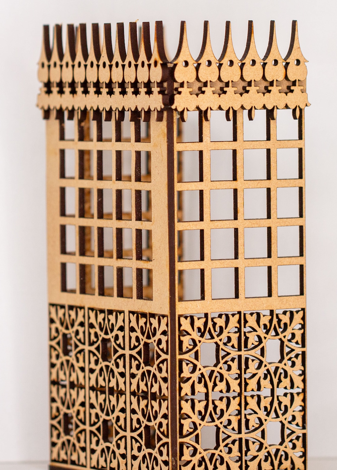 Miniature Gothic Style Oriel Bay Window - Unfinished Kit 1 12 Scale - Etsy