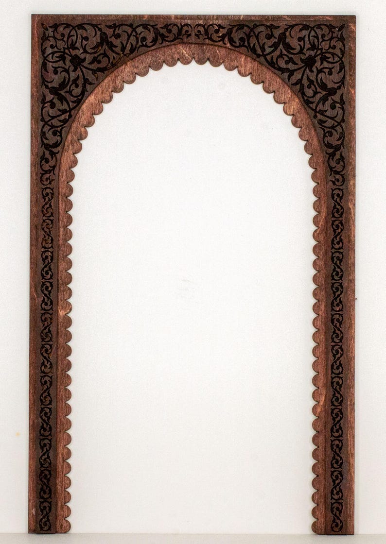 Miniature Filigree Arched Panel Kit - Style B - Available in Two Sizes ...