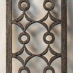 Miniature 'Leaded Glass' Window - Vintage Style B