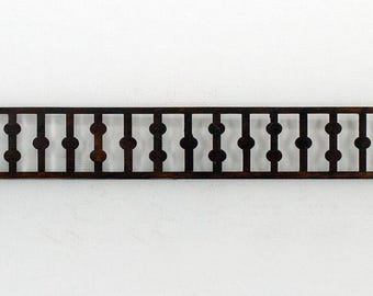 Miniature Dollhouse 'Stick and Ball' Trim H - Unfinished - Multiple Sizes