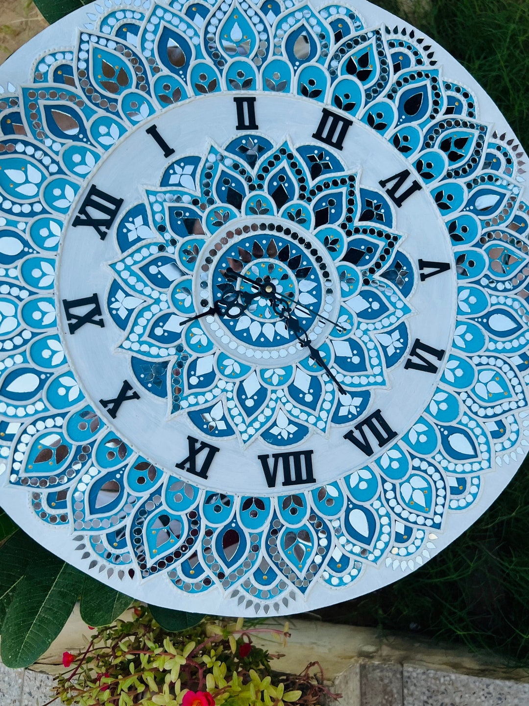 20wall Clock Lippan Art and Collectibles Human Livings Etsy