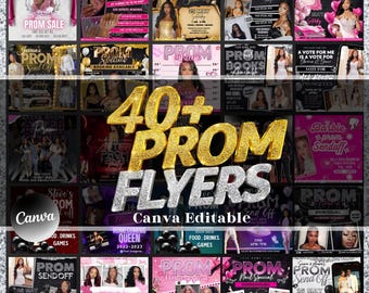 Prom Flyer Bundle, Prom Send Off Flyer, Prom Invitation Flyer, Prom Event Flyer, Prom Event , Prom Party Invite, Prom Season Celebration