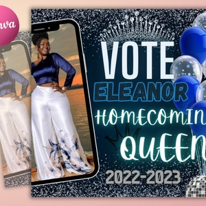 Vote Campaign Flyer , Social Media Flyer, Class campaign Flyer, high School homecoming, college homecoming
