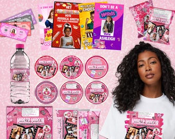Heimkehr-Kampagnen-Treaty-Bundle, Vote für Mean Queen Homekehr Mean Gefälligkeiten, Vote für mich Hoco Girl, Heimkehr Aufkleber Heimkehr Candy Bundle