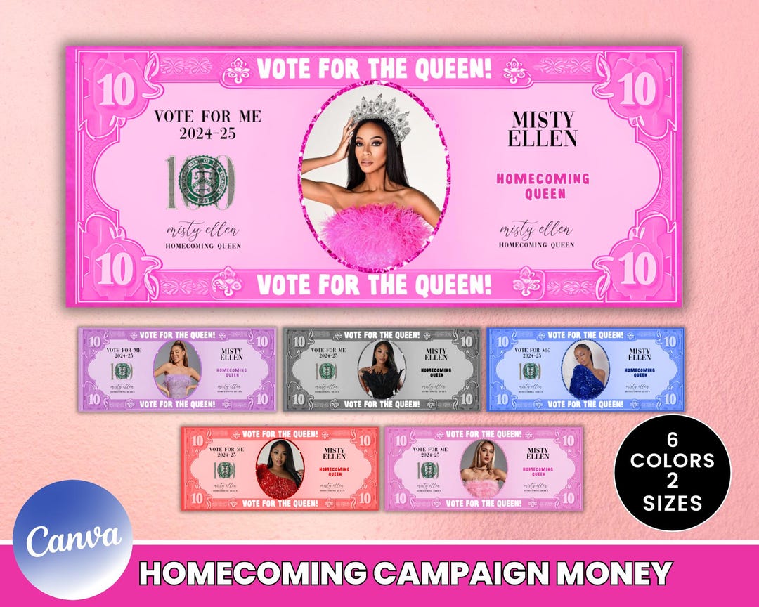Campaign Money, Editable Fake Money, 100 Bill