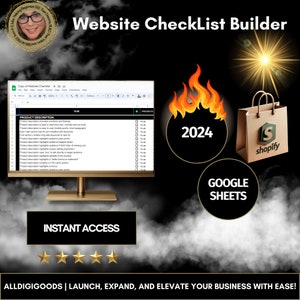 Crafting the Ultimate E-commerce Shopify Store and Website Checklist, Your Complete Guide to Shopify Selling and Online Business Launch