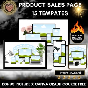 Product Sales Scenes Templates | Maximize Your Sales with the Ultimate MRR and PLR Product Sale Toolkit