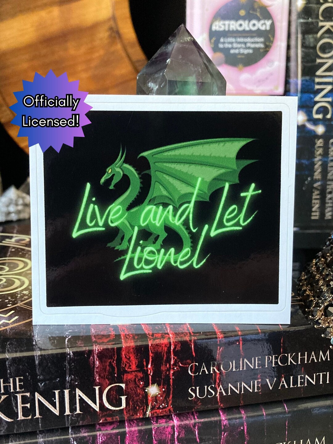 Live and Let Lionel Sticker officially Licensed Zodiac Etsy