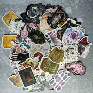 Witch Stickers. Mystery lucky dip sticker packs.