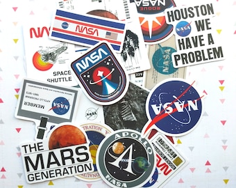 NASA / Space Stickers. Mystery lucky dip sticker packs.