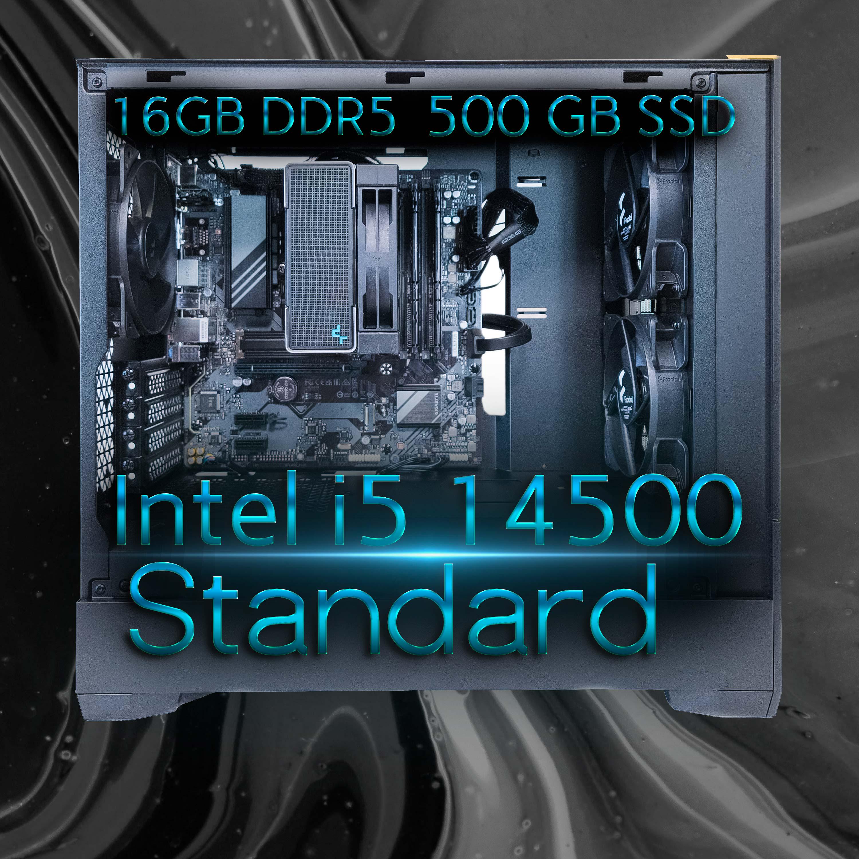 PC Intel I5-14500 14-core 16GB RAM 500GB Nvme SSD Desktop Computer