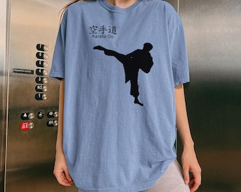 Karate Do T Shirt Japanese Martial Arts Tee Kanji Gift Minimal Design