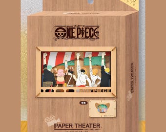 One Piece Paper Theatre: Straw Hat Crew 3D Paper Craft Kit