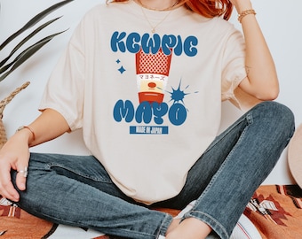 Camiseta Kewpie Mayo: Divertida camiseta japonesa para amantes de la comida
