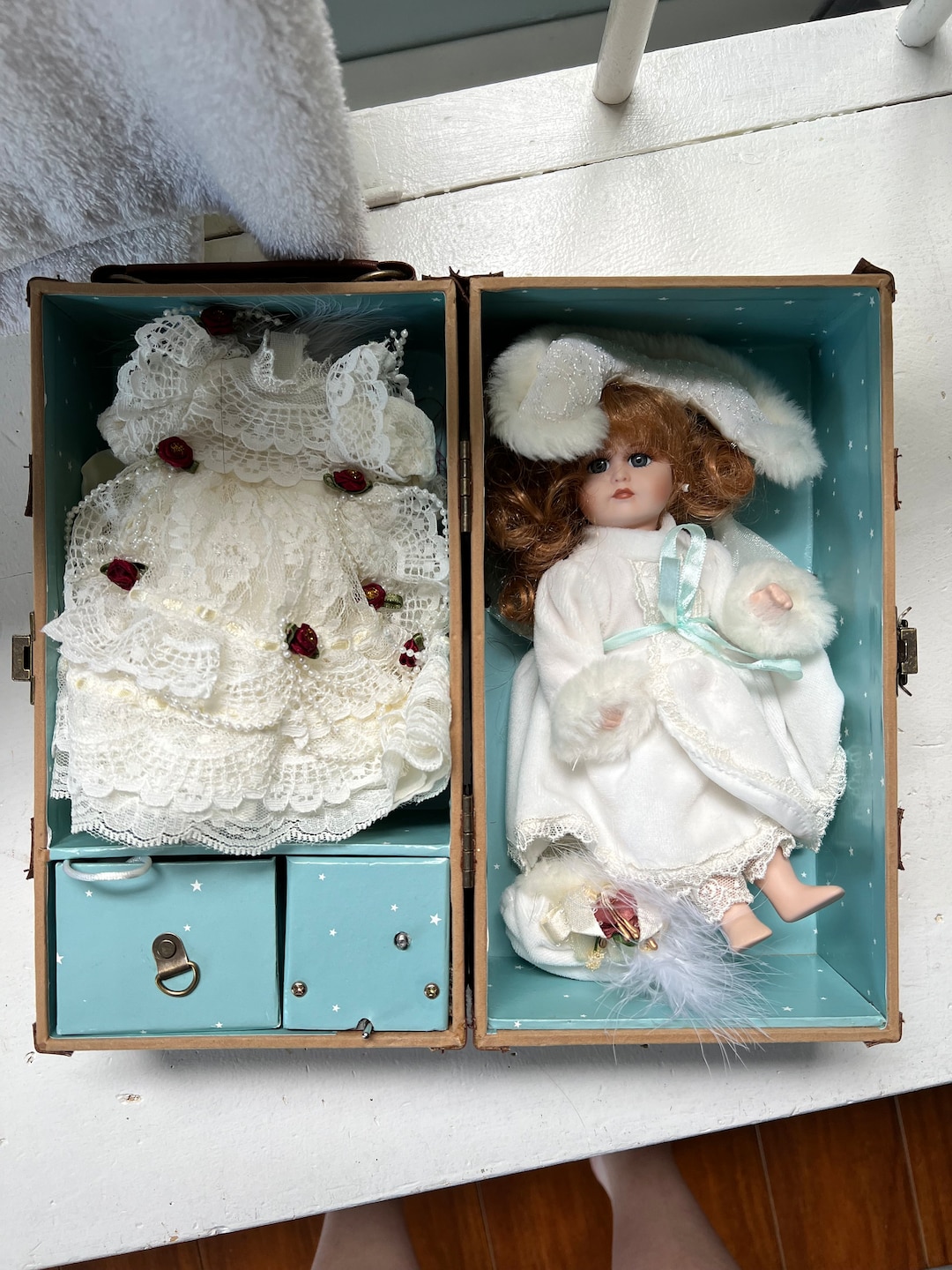 Vintage Doll With Extra Clothes and Accessories - Etsy