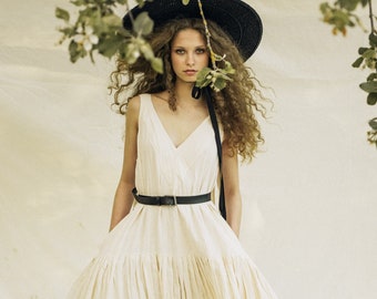 Leinenkleid VOLUME / Oversized Leinenkleid