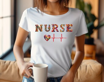 Nurse Shirt, Nursing Shirt, Registered Nurse Shirts, RN Cute Shirt, Nursing School Tee, Nurse Life T-Shirt, Gift For Nurse, Sweat Shirt