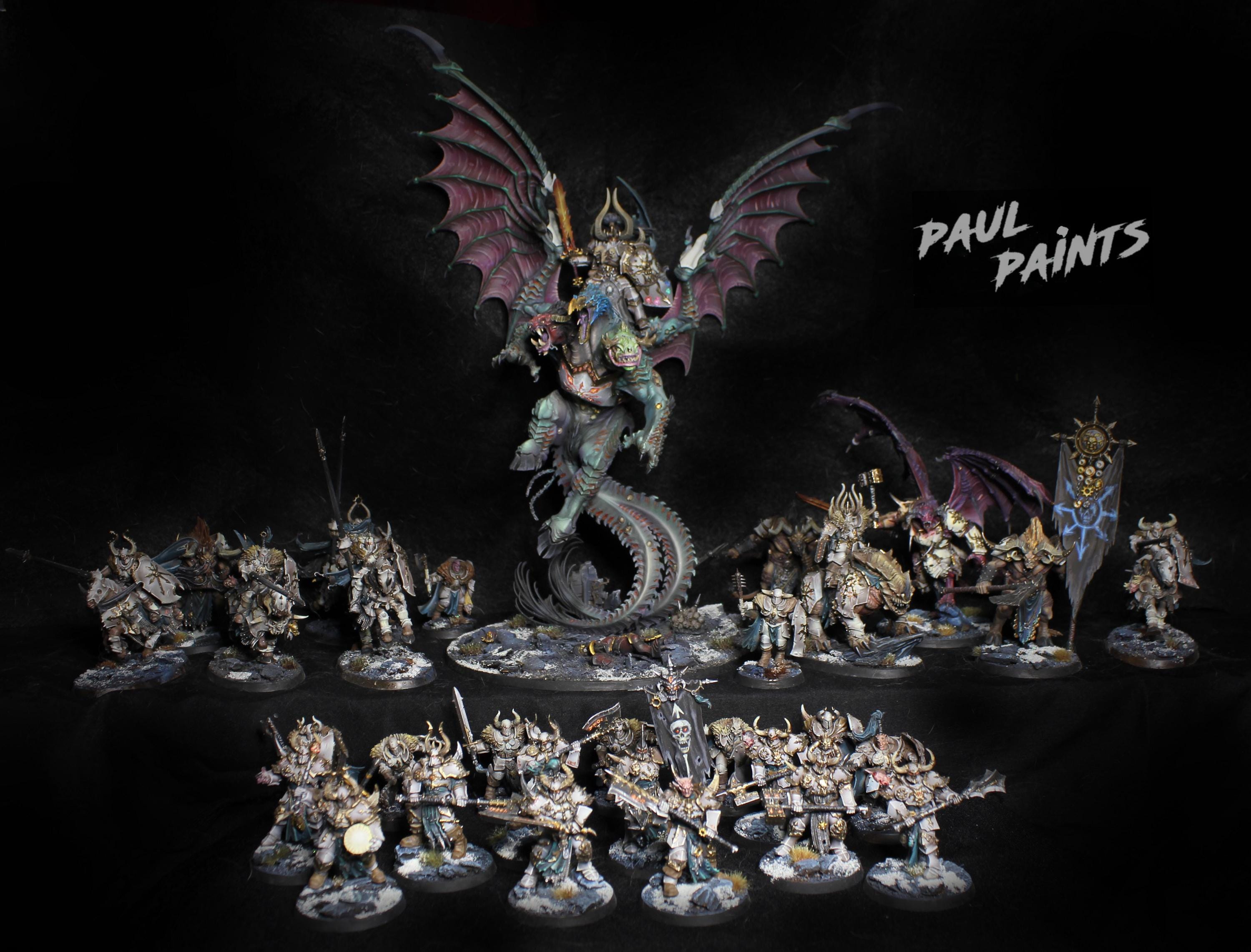 Archaon Everchosen Chaos Age of sigmar ** COMMISSION ** painting