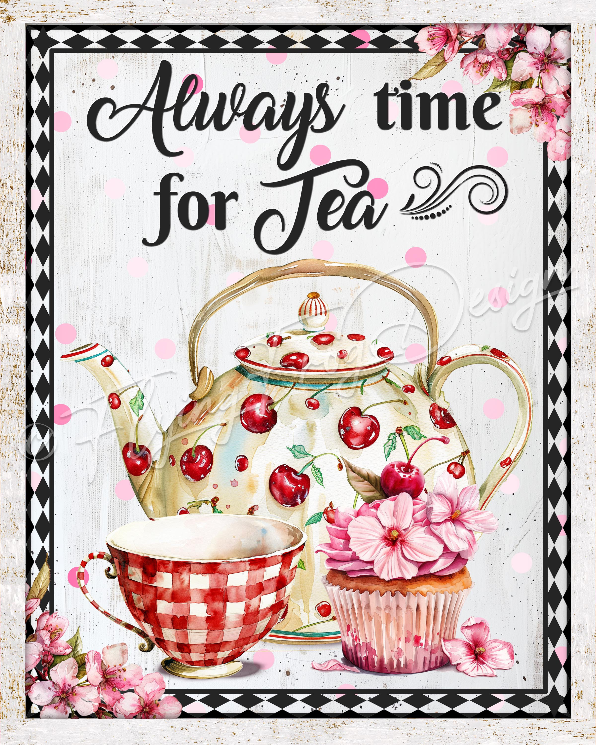 Teatime Sign - Etsy