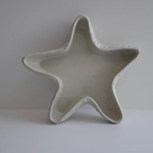Cement Starfish Tray | Coastal Inspired Home Decor | Neutral Cement Homeware | Handmade tray | Coffee Table Jewelry Tray | Gift Idea