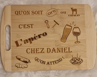 Planche apéro personnalisable