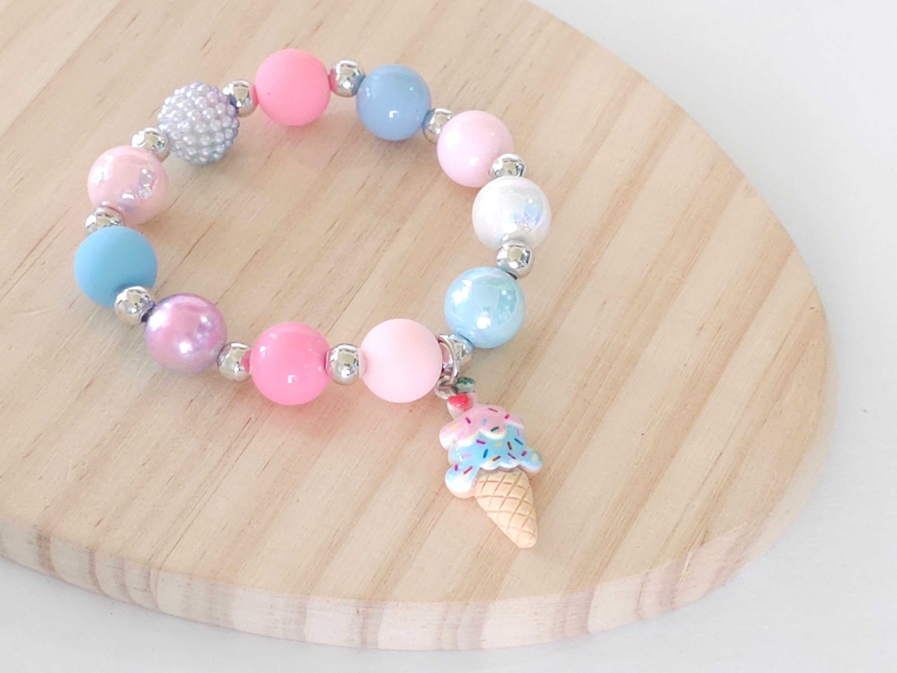 Girls Starlet Shimmer Bracelets Ice Cream Set of 5 Lot 62 Girls Starlet Shimmer Bracelets Ice Cream Set of 5 Lot 62