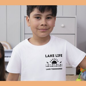Lake Tishomingo Kids T-Shirt, Lake Tish Youth Tee, Missouri Lake Tee Shirt, Bella+Canvas Tee Shirt