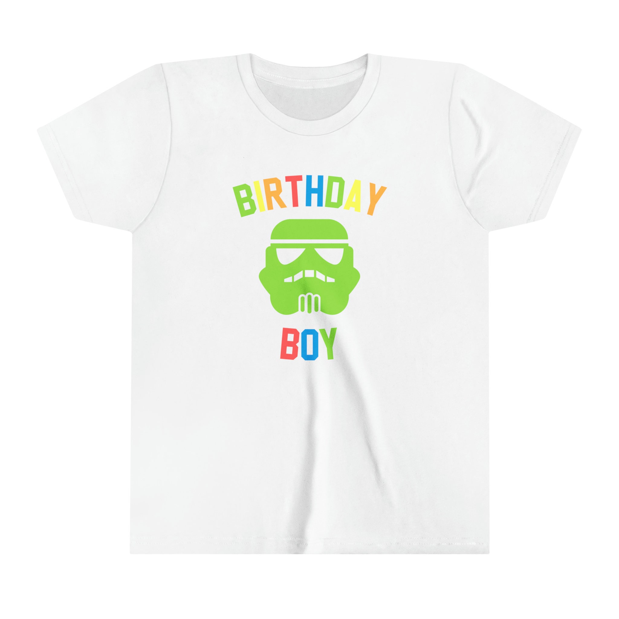Birthday Boy Tee Kid's Birthday Tshirt Star Wars Etsy