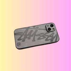 Funda de teléfono de cuero suave como Y2K para iPhone 15 14 13 12 11 XS Pro Mini Promax, funda de teléfono antihuellas, funda de teléfono antideslizante imagen 3