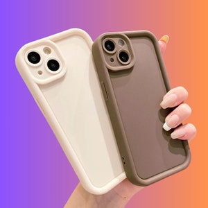 Soft Solid Candy Color Phone Case For iPhone 15 14 13 12 11 X, Soft Shockproof Cover,Simple Phone Case,Silicone Phone Case,Smooth Phone Case