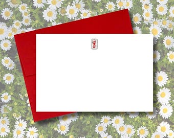 Papelería personalizada de Coca-Cola Light - Regalo para despedida de soltera, regalo de cumpleaños, regalo para inauguración de casa, regalo para anfitriona