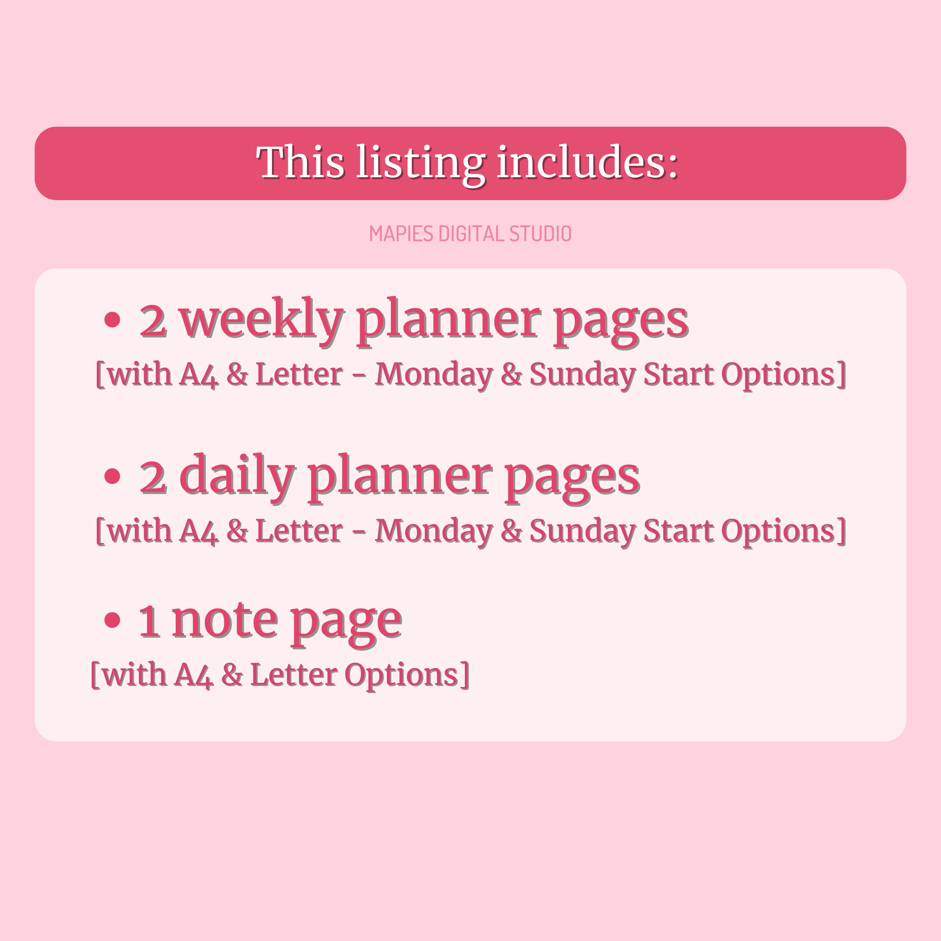 Sailor Moon Planner Printable Sailor Moon Planner Sailor Moon Weekly ...